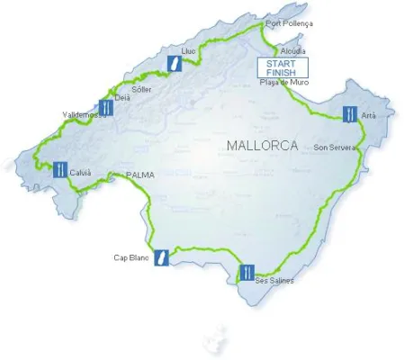 Bild: Radsport oder Fitness Mallorca, Sardinien und Sizilien 2011