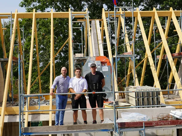 Bild: Richtfest für neuen Wohnraum in Norderstedt