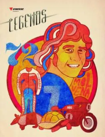 Dainese launcht eigenes e-Magazin „Legends“ Bild: Dainese launcht eigenes e-Magazin „Legends“