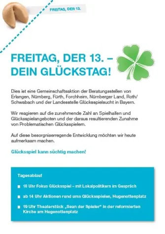 Glücksspielsucht in den Fokus rücken Bild: Glücksspielsucht in den Fokus rücken