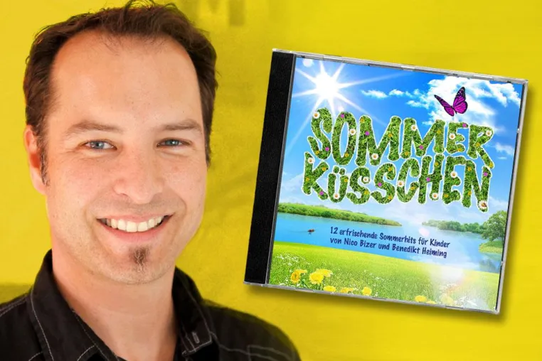 Bild: Sommerküsschen – Kinderliedermacher Nico Bizer veröffentlicht vierte CD