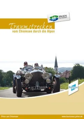 Bild: Neue Broschüre der Priener Tourismus GmbH erschienen - „Traumstrecken vom Chiemsee durch die Alpen“