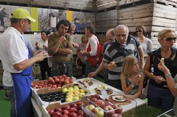 Bild: 2. Genussfestival Südtirol Ein Fest für die Sinne mit dem Südtiroler Apfel g.g.A.