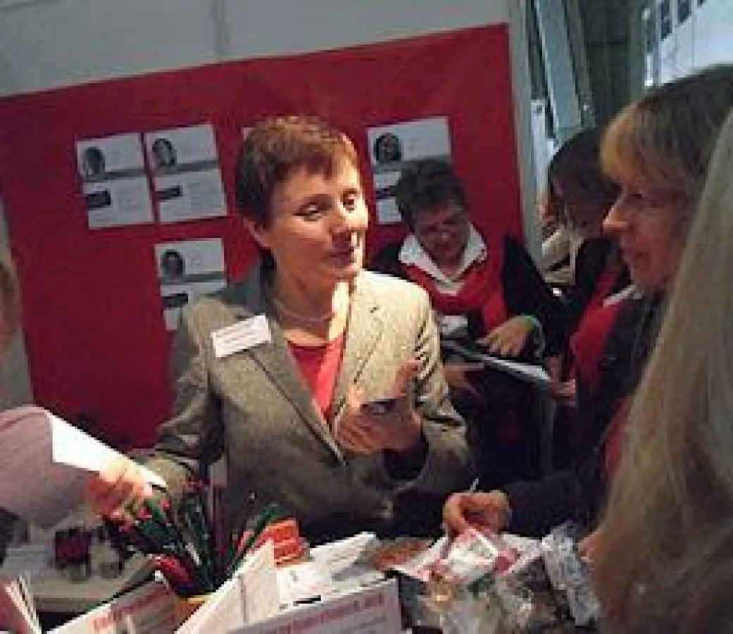 Unternehmerinnen.org-Stand bei den deGUT 2011