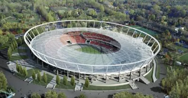 Bild: Lexan* Thermoclear*-Platten für Überdachung des Slaski-Stadions für die UEFA Euro 2012™ in Polen