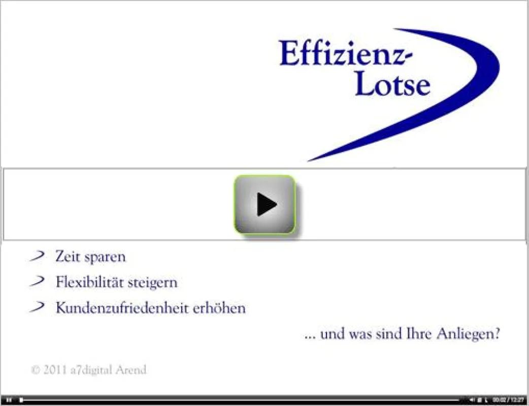 Titelseite des Videos
