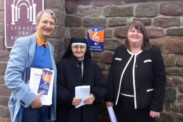 Bild: Kloster Helfta ist auf der Straße der Musik