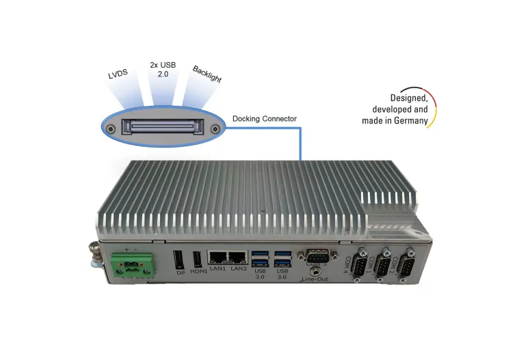 BoxPC Pro 7300 von Distec für anspruchsvollen Industrie-Einsatz Bild: BoxPC Pro 7300 von Distec für anspruchsvollen Industrie-Einsatz