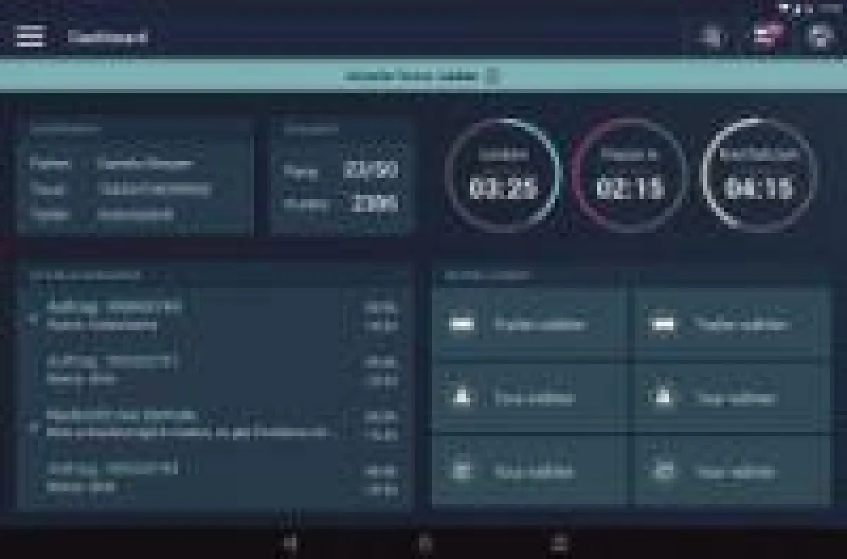 Screenshot von der cargofleet DriverApp. Bild: idem telematics GmbH