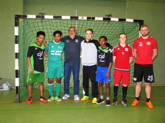 Bild: Projektwoche Fußball gegen Rassismus und Homophobie im Berufskolleg im CJD Frechen