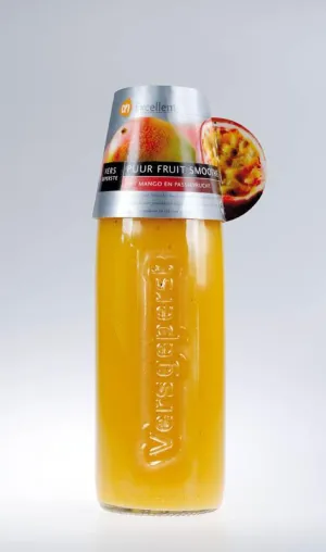 Bild: Glas präsentiert die Premium-Säfte von Albert Heijn