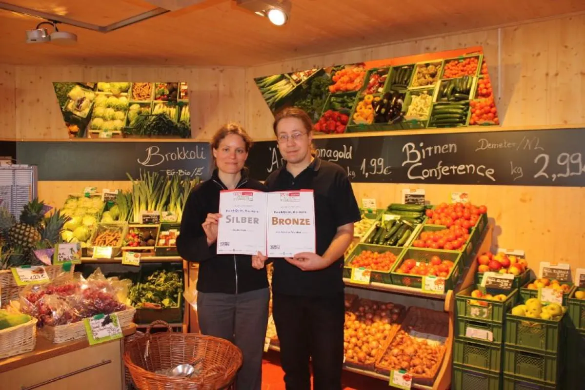 Tägliche Frische und ein breites, regionales Angebot zahlen sich aus.