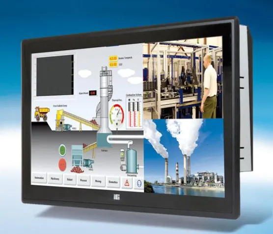 Leistungsstarker 24“ Panel-PC optimiert Bedienung und Übersicht Bild: Leistungsstarker 24“ Panel-PC optimiert Bedienung und Übersicht