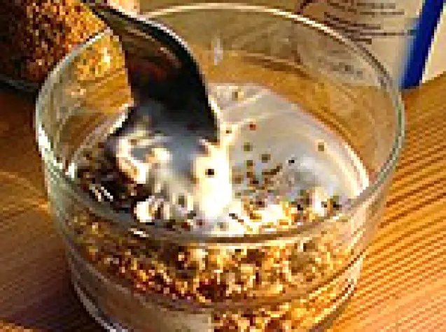 Bild: Tierische Proteine im Vergleich zu Pollen