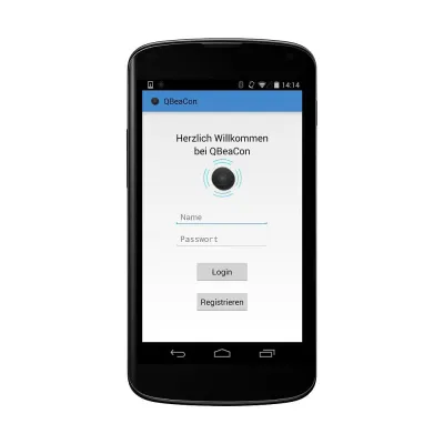 Bild: Die neue iBeacons Convention App QBeaCon