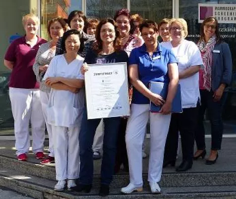 Bild: Sana Klinik Nürnberg - Rezertifizierung nach DIN EN ISO 9001:2008 erfolgreich
