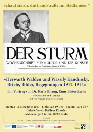 Herwarth Walden und Wassily Kandinsky. Briefe, Bilder, Begegnungen 1912-1914 Bild: Herwarth Walden und Wassily Kandinsky. Briefe, Bilder, Begegnungen 1912-1914