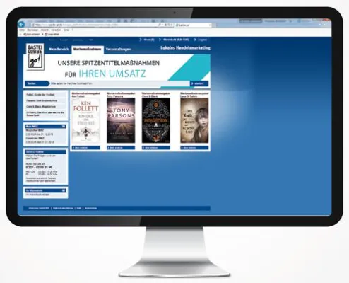 Bild: Innovation für lokales Marketing im Buchhandel: Bastei Lübbe AG und marcapo GmbH führen Marketingportal ein