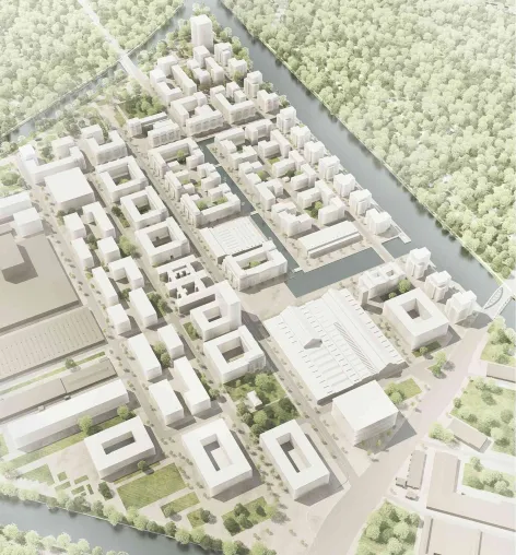 Bild: Das Neue Gartenfeld in Berlin-Spandau: Modellquartier für die Stadt der Vielfalt im 21. Jahrhundert
