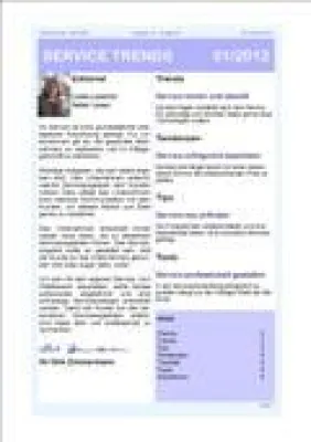 Bild: „Service mit guten Absatzchancen“ – Aktuelle Ausgabe des Newsletter SERVICE TRENDS jetzt erhältlich