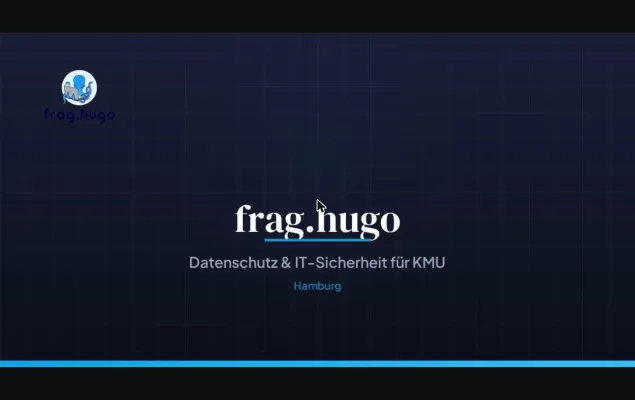 Bild: Externer Datenschutzbeauftragter ab 79 Euro im Monat: frag.hugo macht DSGVO für kleine Unternehmen bezahlbar