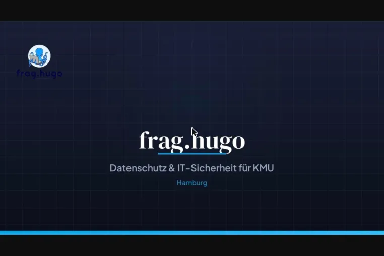 Bild: Externer Datenschutzbeauftragter ab 79 Euro im Monat: frag.hugo macht DSGVO für kleine Unternehmen bezahlbar