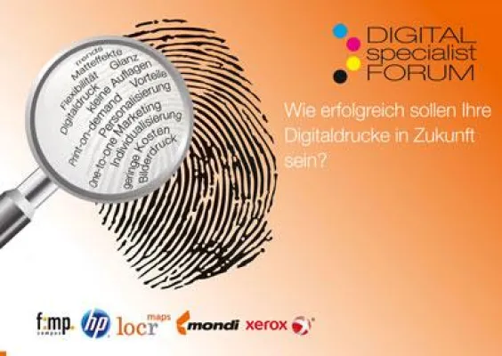 Digital Specialist Forum zeigte die Vielfalt des Digitaldrucks Bild: Digital Specialist Forum zeigte die Vielfalt des Digitaldrucks