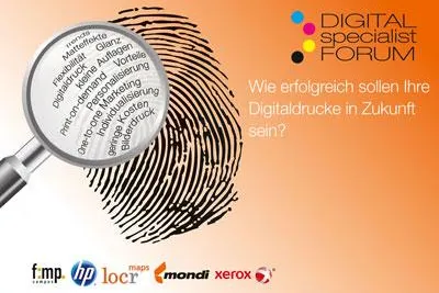 Bild: Digital Specialist Forum zeigte die Vielfalt des Digitaldrucks