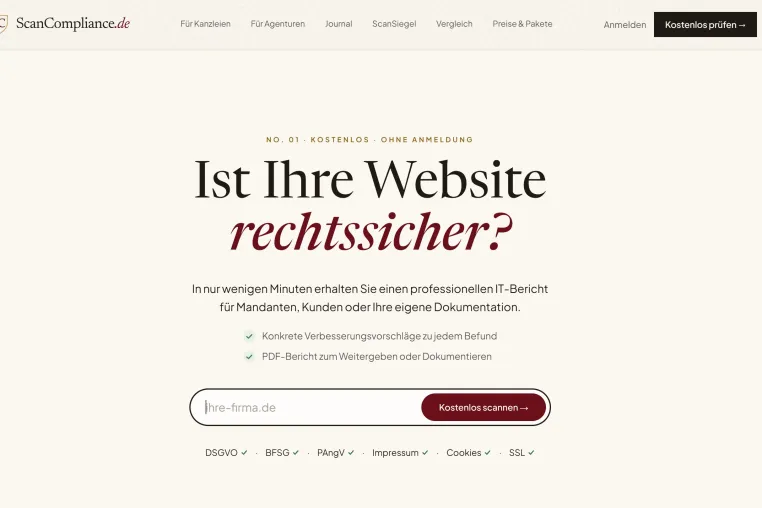 Bild: Audit-Report: Fast jede geprüfte Website im Münsterland verstößt gegen geltendes Recht
