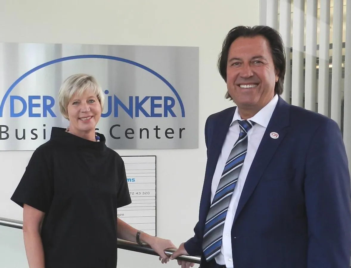 Kooperation von Boutique Hotel und Business Center: Friederike Sträter und Wilfried Thünker