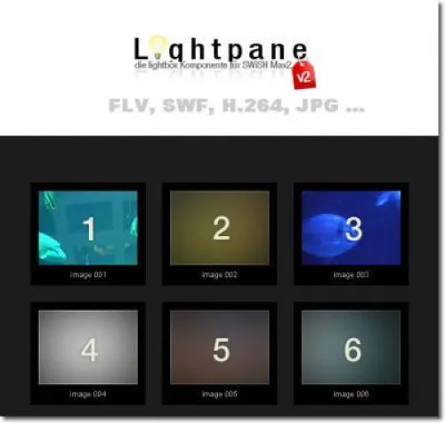 Bild: Entwicklung von Flashanimationen durch Komponenten für Swish Max 2 beschleunigen