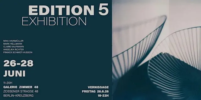 Bild: Ausstellung EDITION 5 in Berlin: Fünf Perspektiven zur Neuverhandlung bildnerischer Wirklichkeiten