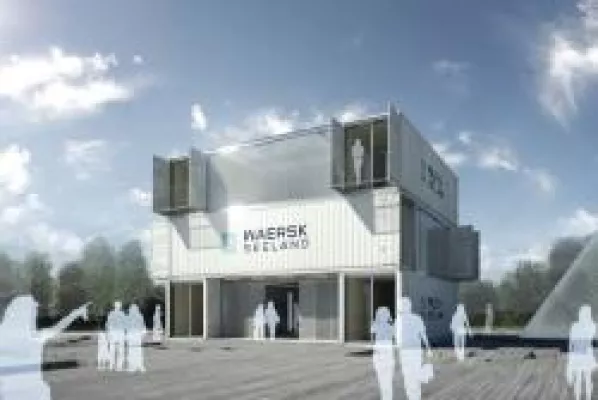 Bild: Containerarchitektur-Projekte auf den diesjährigen PASSAGEN 2010, der Interior Design Week in Köln