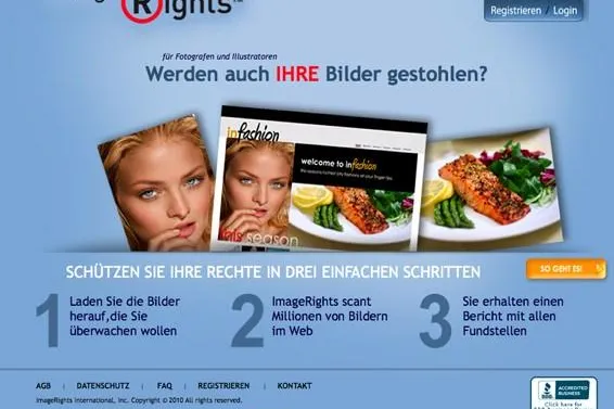 Bild: Neue Bilderklau-Suchmaschine für Fotografen, Bildagenturen und Illustratoren
