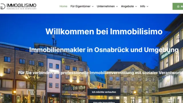 Immobilisimo: Ihr Immobilienmakler für Osnabrück und Umgebung Bild: Immobilisimo: Ihr Immobilienmakler für Osnabrück und Umgebung