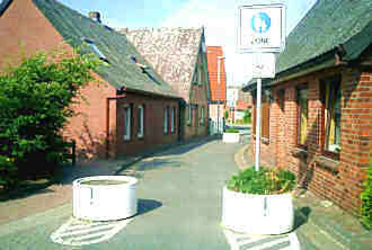 Die Ostener Fußgängerzone mißt genau 19,45 Meter