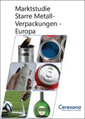 Bild: Dosen und Tuben trotzen der Konkurrenz: Ceresana untersucht den Markt für starre Metallverpackungen