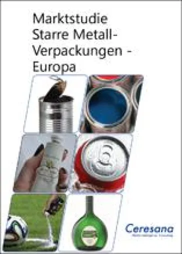 Bild: Dosen und Tuben trotzen der Konkurrenz: Ceresana untersucht den Markt für starre Metallverpackungen