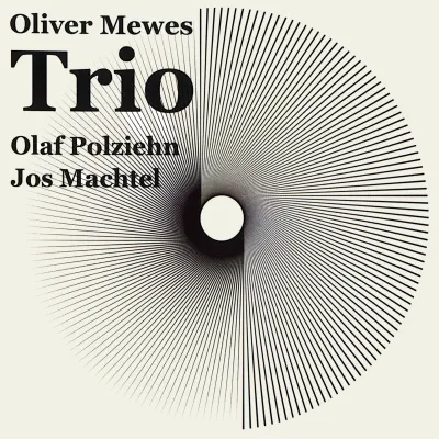Bild: Jazz-Neuheit:  CD-Album „Trio“ von Oliver Mewes (drums), Olaf Polziehn (piano) und Jos Machtel (bass)
