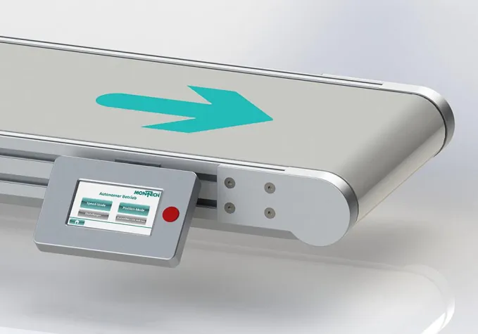 Bild: Neu: 4.0-fähiges Förderband