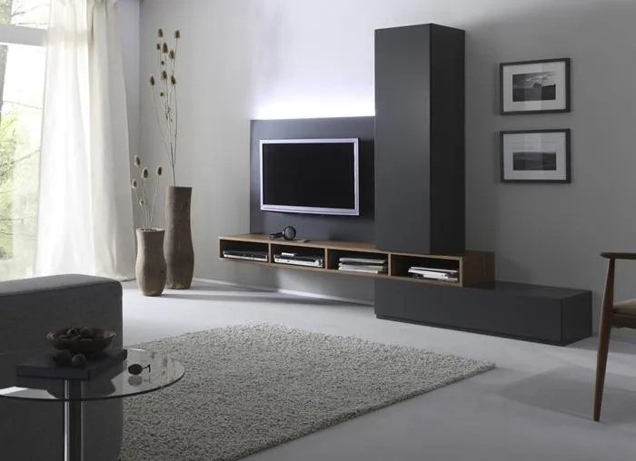 Bild: Moderne TV-Technik trifft Wohndesign