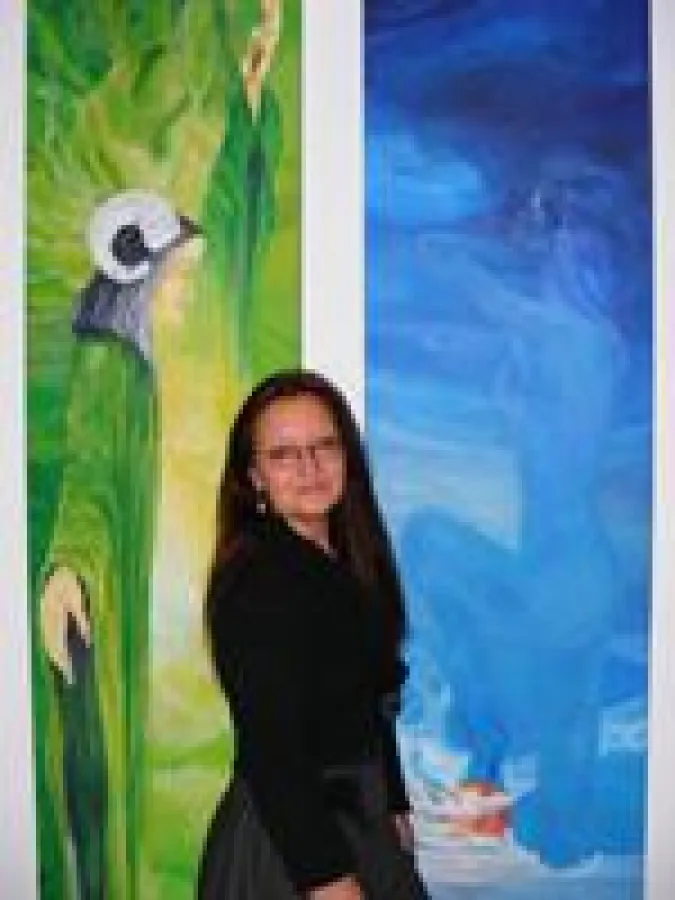 Heike Klinger stellt ab dem 15. Oktober ihre neuen Werke aus.