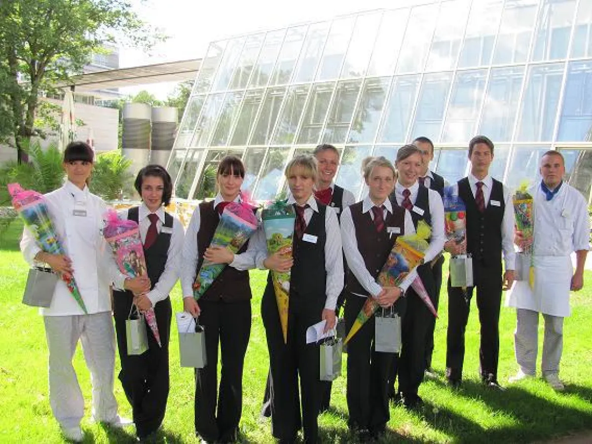 Kongresshotel Potsdam, Azubis entgegen dem Trend