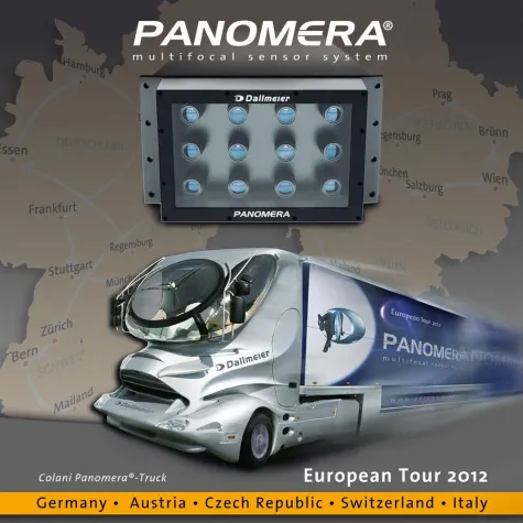 Bild: Panomera® auf Europa-Tour