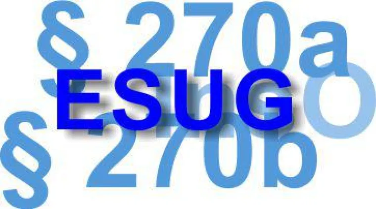 Sechs Jahre ESUG - eine vorläufige Bilanz Bild: Sechs Jahre ESUG - eine vorläufige Bilanz