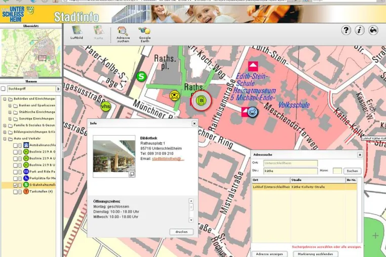 Bild: Stadt Unterschleissheim: "Neues Jahr - neuer Stadtplan"