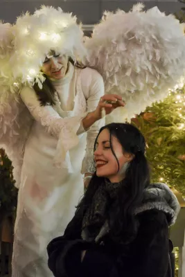 Bild: Lucia Weihnachtsmarkt in der Kulturbrauerei Berlin, 21.11.-22.12.2022