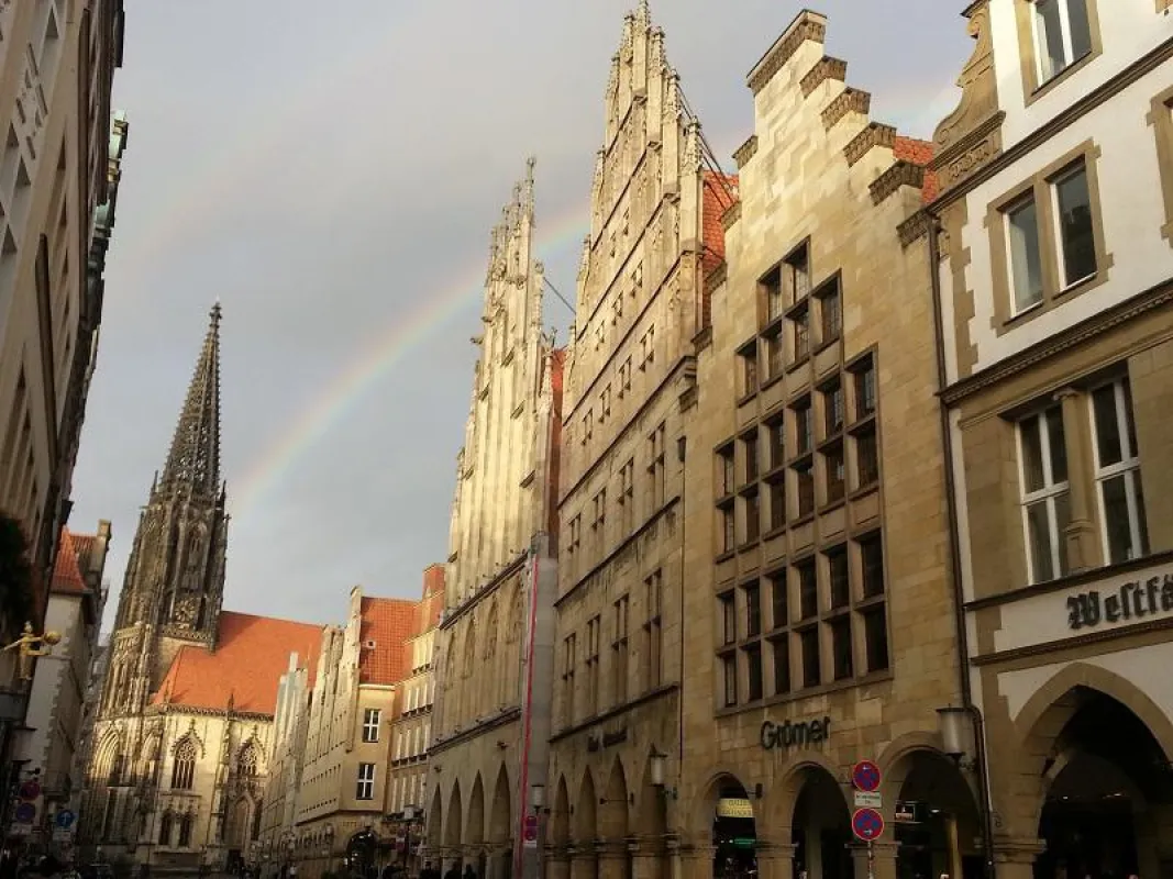 Münsterland ist dünn besiedeltes Bauernland - ein Paradies