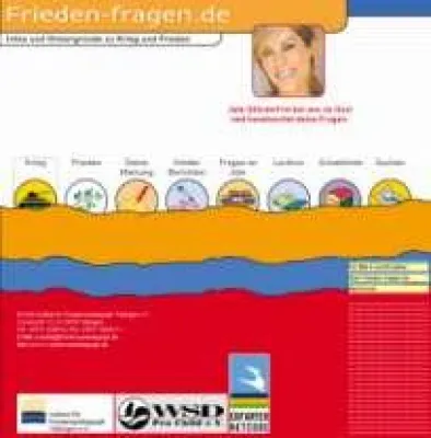 Weitere Auszeichnung für frieden-fragen.de - das Online-Friedensportal für Kinder Bild: Weitere Auszeichnung für frieden-fragen.de - das Online-Friedensportal für Kinder