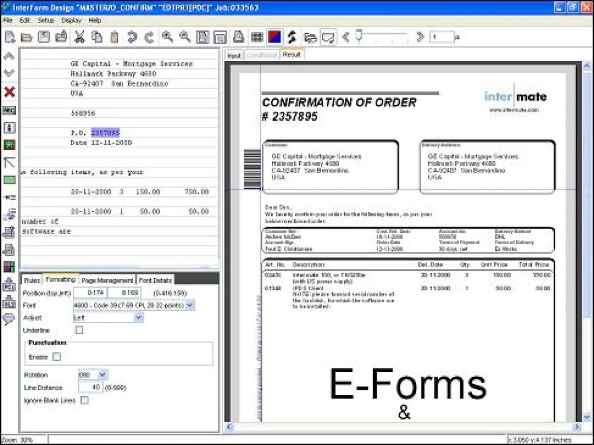 Formulargestaltung in InterForm400